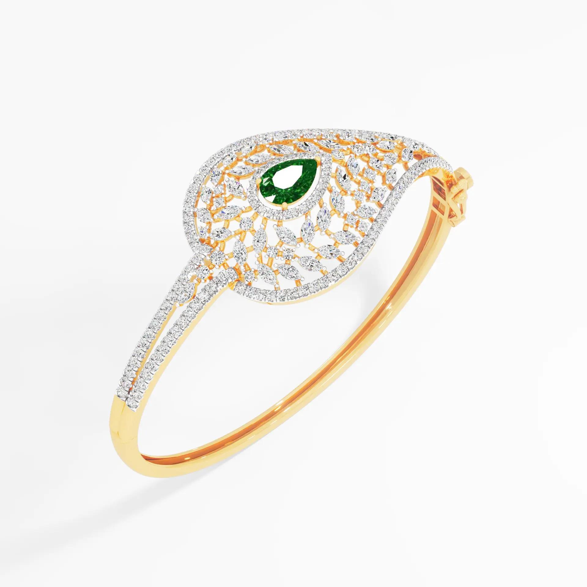 Nayra Teardrop Regal Bracelet - product media