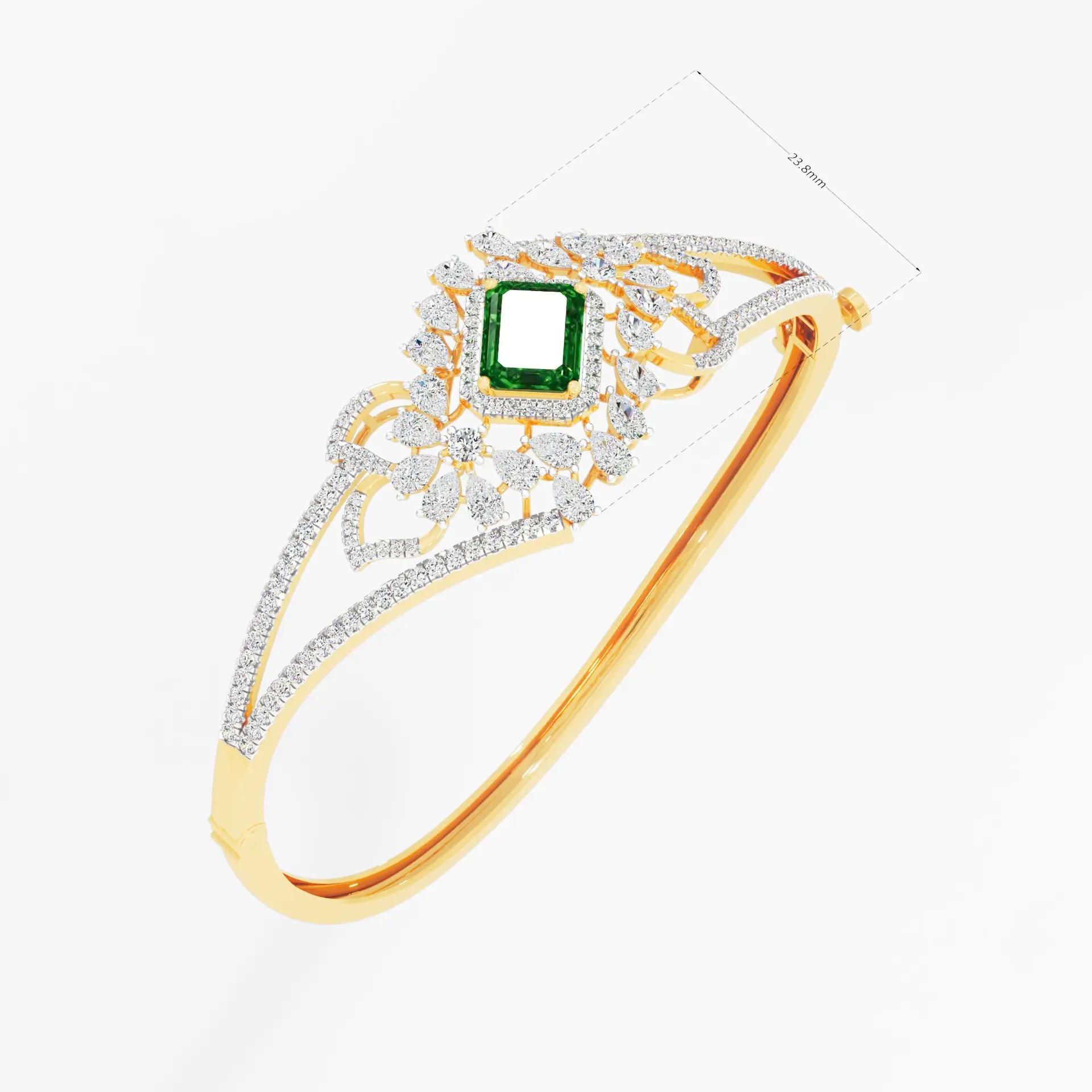 Aaryaa Vintage Crown Bracelet - product media