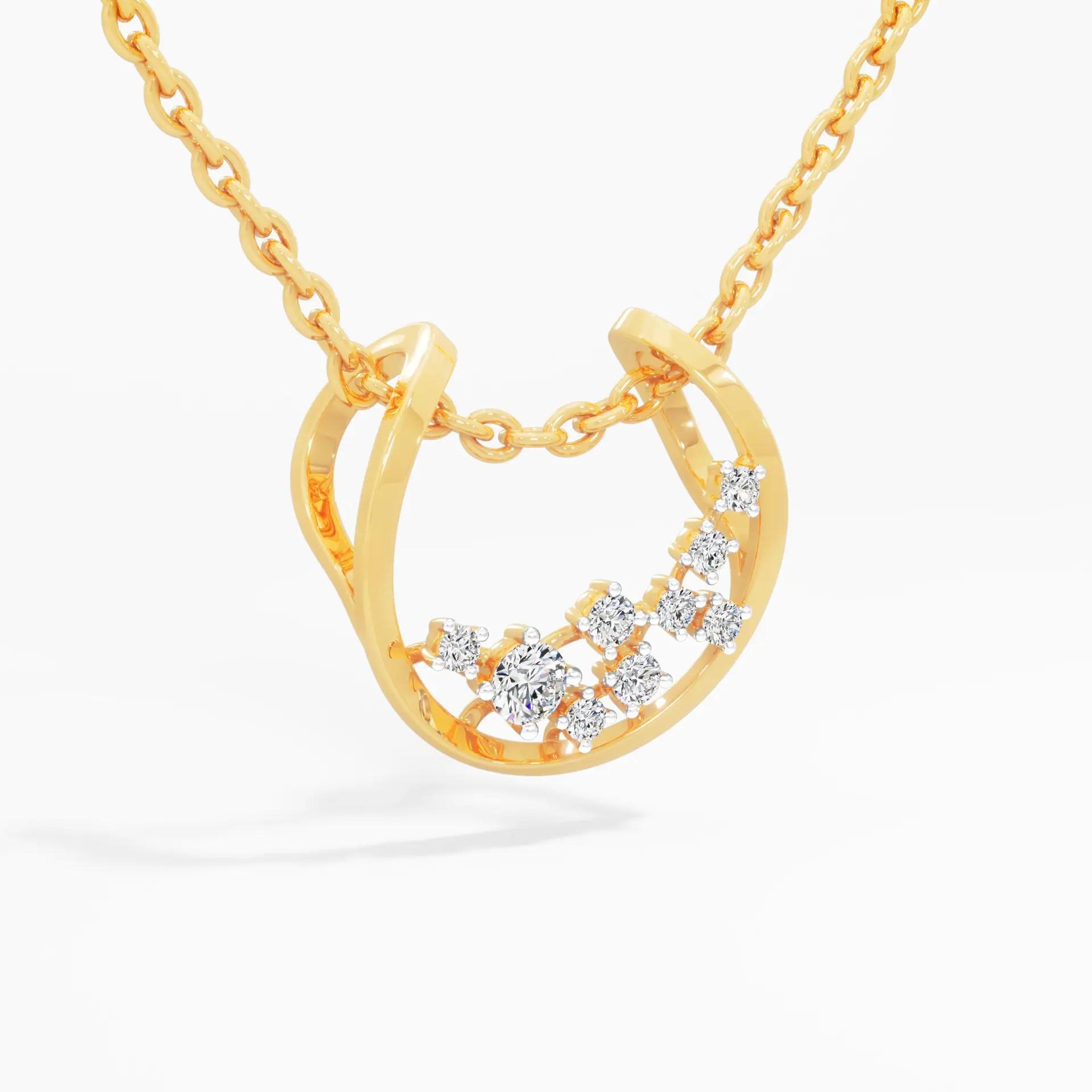 Stars constellation Diamond Pendant - product media